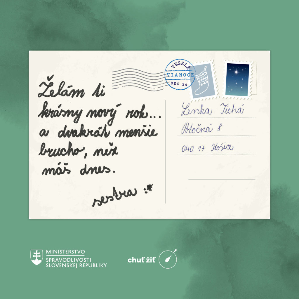 Chuť žiť - rodové stereotypy, Vianoce a poruchy príjmu potravy