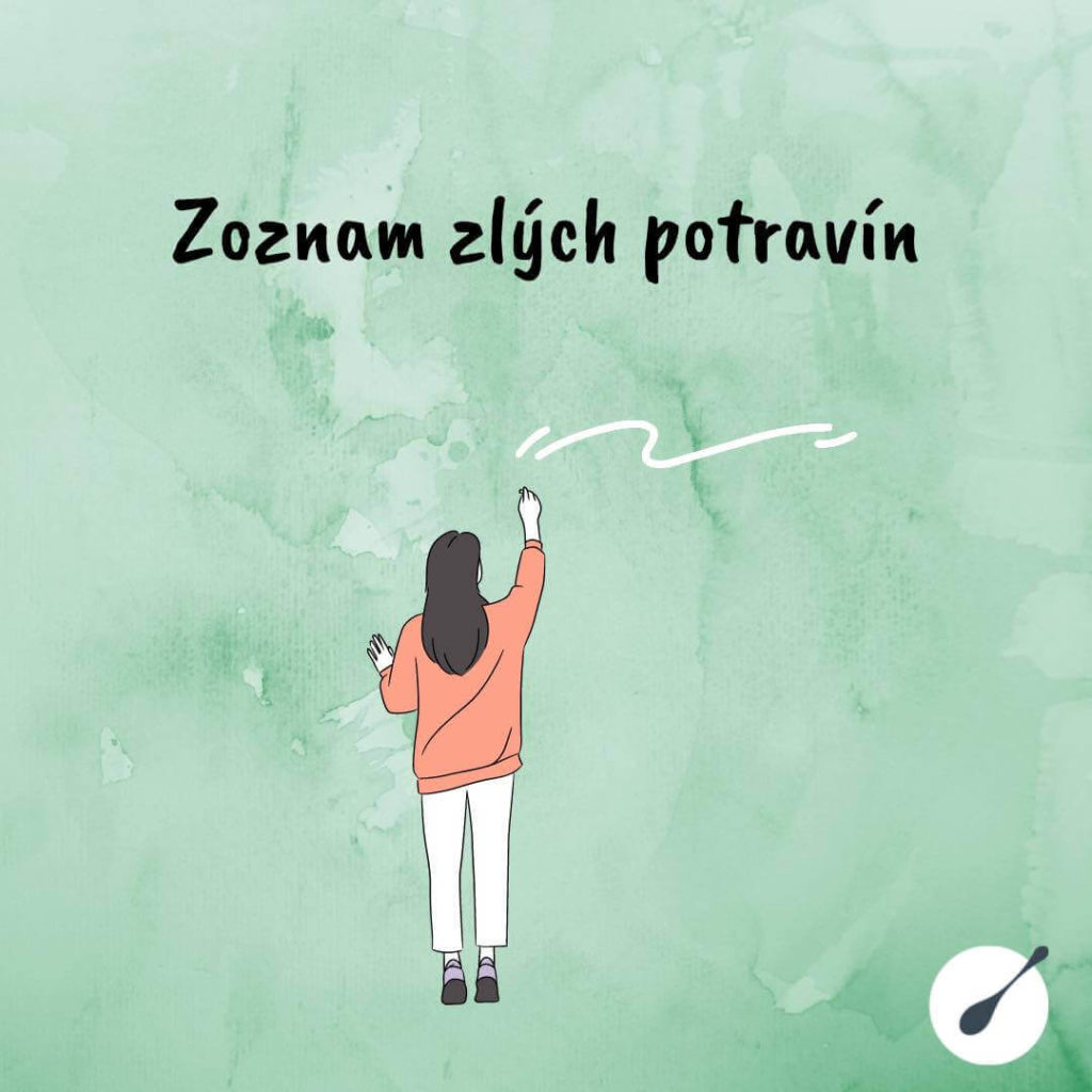 Ortorexia - zoznam zlých potravín - infografika2