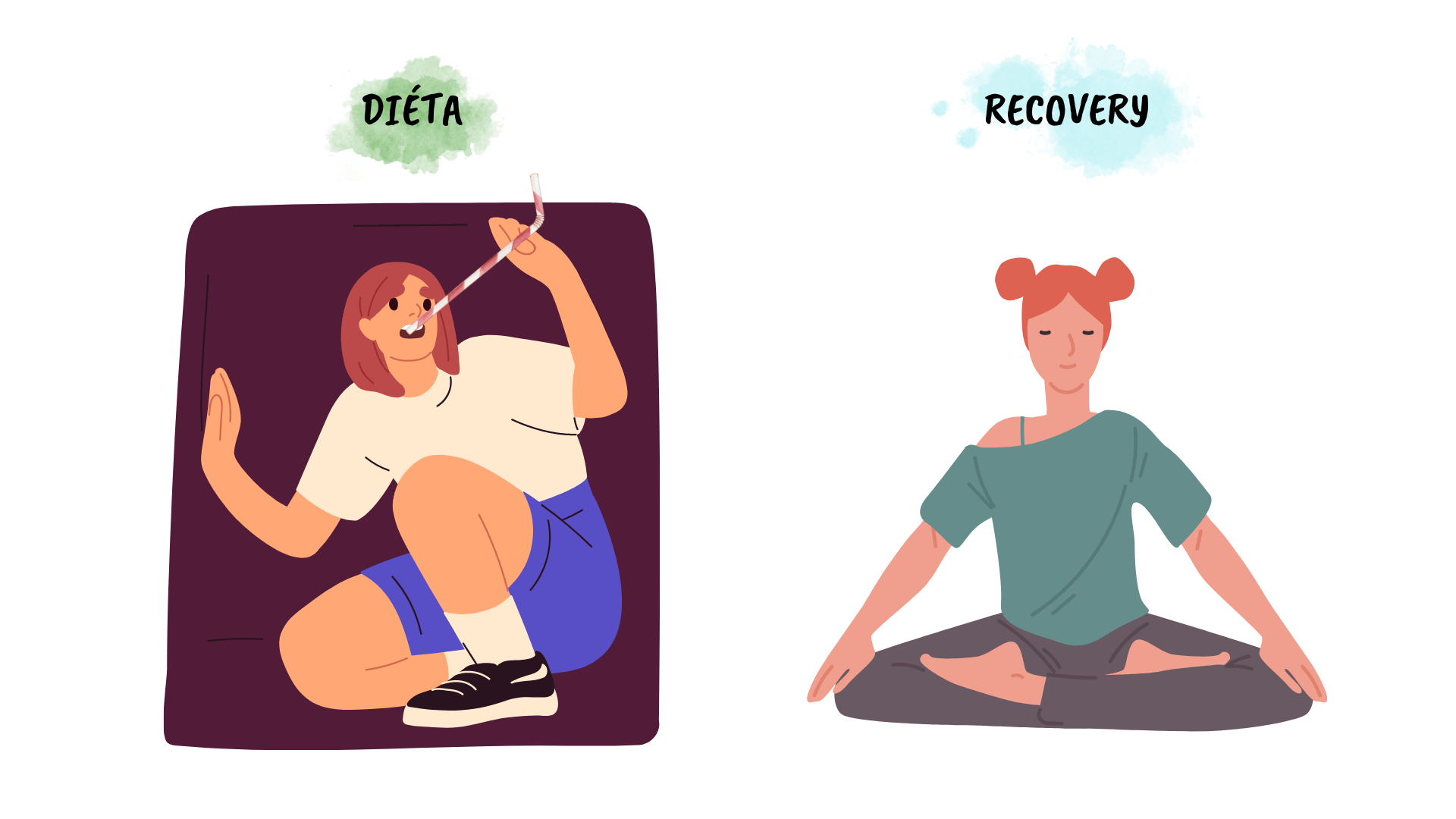 Chuť žiť - diéta vs. recovery