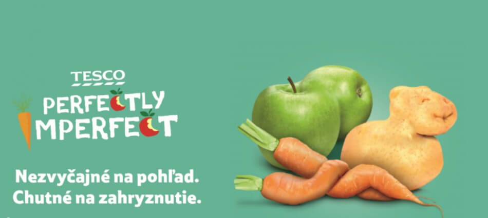 TESCO - nedokonalá zelenina